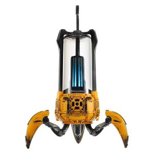 Gravastar Supernova G5 Headset - War Damaged Yellow Edition - Mechanical Design - Stereo Sound - Yellow