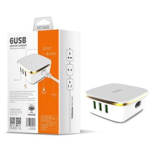  Ldnio - Quick Charger - 35W - 6 ports - White 