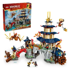 ليغو 71814 - مدينة معبد بطولة نينجاغو - 3489 قطعة - متعدد الألوان