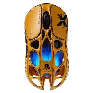 Gravastar Mercury X Gaming Mouse - Magnesium Alloy Body - 32,000 DPI Sensor - 49g Weight - Yellow