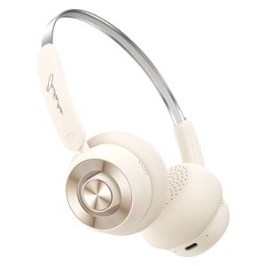  سماعة بلوتوث حول الاذن اونيكوما - GT820 - بطارية بحجم 500 مللي امبير - اضاءة RGB - ابيض 