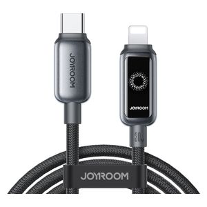  كيبل يو اس بي سي الى لايتينغ جوي روم - SA55 - بطول 1.2 متر - 30 واط - رمادي 