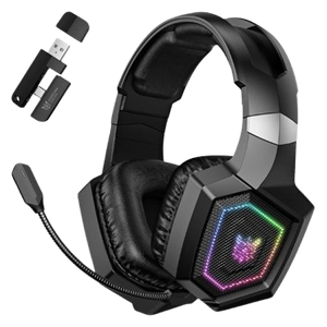  ONIKUMA GT806 - Bluetooth Headphone Over Ear - RGB - Up To 1000 mAh - Black 