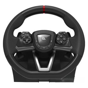 عجلة سباق سوني ابيكس - لأجهزة PS5 وPS4 والكمبيوتر الشخصي - نصف قطر دوران 270 درجة مع خيارات إخراج قابلة للتعديل - أسود