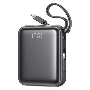  شاحن محمول جوي روم - JR PBF27 - بطارية بحجم 10000 مللي امبير - بقوة 22.5 واط - اسود 