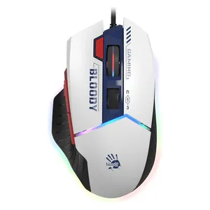  Bloody W95 Gaming Mouse - Wired - RGB Lighting - White 