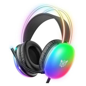 ONIKUMA X25 - Wired Headphone Over Ear - RGB - 2m - Black