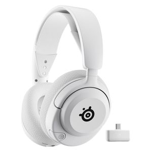 SteelSeries Arctis NOVA 5P - Bluetooth Headphone Over Ear - Up to 60 hours - Bluetooth 5.3 - White