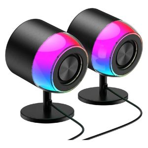 Redragon GS598 Gaming Speakers - 6W Stereo - RGB - Black
