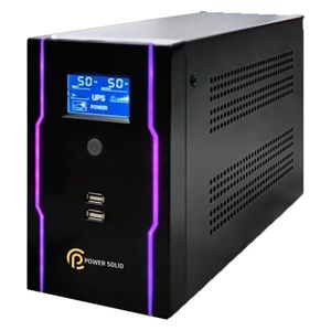 يو بي اس باور سوليد - يو اس بي - 1000VA - اسود
