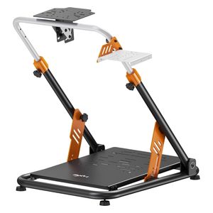 ستاند لعجلة السباق بي اكس ان A11 - قابل للطي - إطار معدني قابل للتعديل - أسود