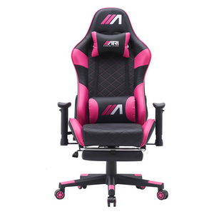  Ari Gaming AG01 Gaming Chair - Luxurious and Comfortable Design - Massage and Extendable Footrest - Reclines up to 180° 
