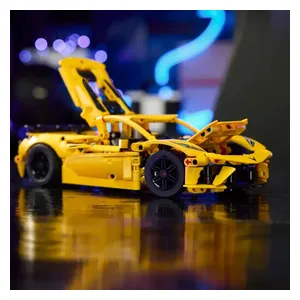 LEGO Technic Chevrolet Corvette Stingray with Functional Steering & Moving V8 Engine