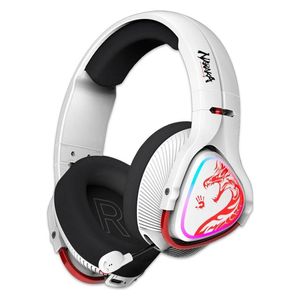 Bloody MR720 Wireless Over-Ear Gaming Headset - 3-Way Connection - 50mm Drivers - Up to 44 Hour Battery Life - Foldable Design