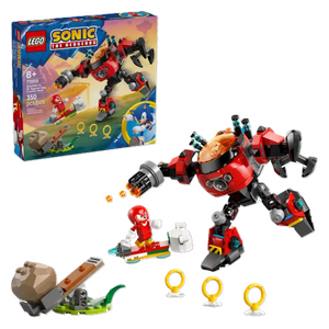 Lego 77005 - Knuckles vs. Dr. Eggman Egg Crusher Mech - 350 pieces for a satisfying building and play experience