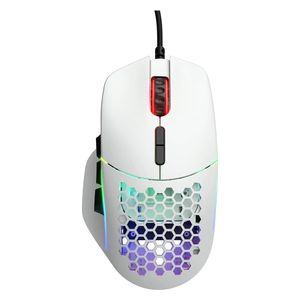  Glorious Gaming Mouse - Wired - 9 Programmable Buttons - White 