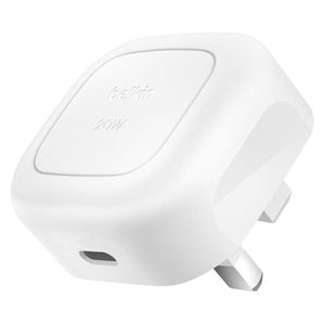  شاحن جداري بلكن - 20 واط - يو اس بي سي - ابيض 