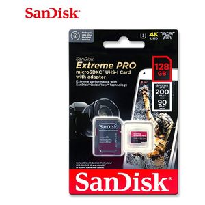 بطاقة الذاكرة سانديسك اكستريم برو - بسعة 128 كيكابايت