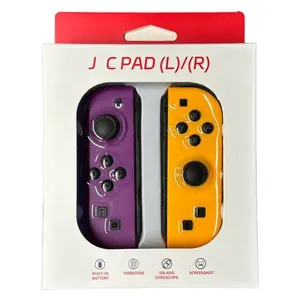 Nintendo Controller J-C Pad L/R - Wireless Connectivity - Purple & Orange