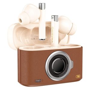  سماعات أذن لاسلكية للألعاب أونيكوما T18 - صوت نقي وغامر، صوت متوازن مع عزل جيد للضوضاء - بني 