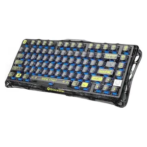 Gravastar K1 Lite Mechanical Gaming Keyboard - Wireless - RGB Lighting - Black