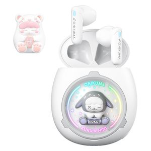  سماعات داخل الأذن لاسلكية اونيكوما T302 - مدة تشغيل تصل إلى 5 ساعات تقريبًا - بلوتوث 5.3 لاتصال مستقر وسريع - أبيض 