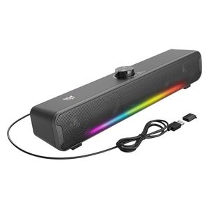  ONIKUMA L16 Gaming Soundbar - Dual Bluetooth & USB Mode - RGB Lighting - Clear Stereo Sound - Compact Design 
