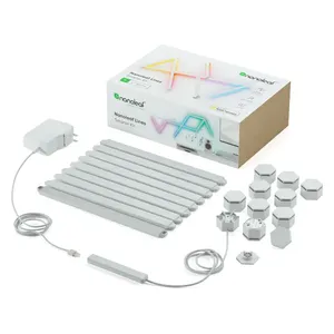  Nanoleaf Lines Wall Lighting - Smart Light Bars - Interactive RGB Lighting 