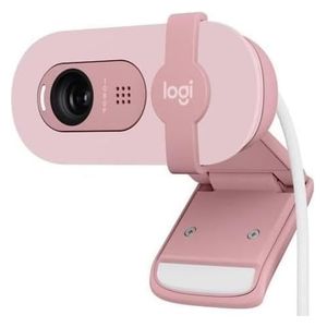 Logitech Brio 90 Face Cam - Video resolution 1080p at 30 fps - Ideal for live streaming and online meetings - Pink