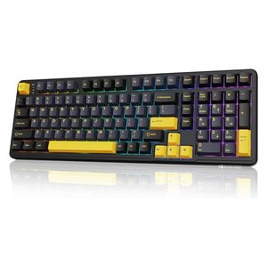 Attack Shark X98 Gaming Keyboard - Mechanical - Wireless - RGB Lighting - Black