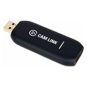  محول كاميرا إلغاتو Cam Link 4K - تحويل الكاميرا إلى كاميرا ويب - تسجيل  - زمن انتقال منخفض للغاية - يدعم DSLR/Mirrorless/كاميرات الفيديو 