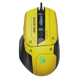  Bloody W70 Max Gaming Mouse - Wired - Yellow 