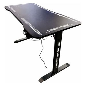  Ari Gaming AG Grava Glass Gaming Table - 120cm - RGB - Black 