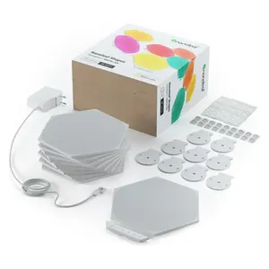 Nanoleaf Shapes Hexagons Wall Light - Smart, Customizable, Touch-Activated RGB Lighting