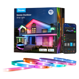  شريط إضاءة جوفي خارجي - طول 30 متر - تقنية RGBIC - مقاوم للماء IP65 