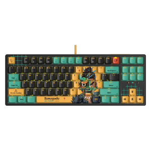  Bloody AT87 - Wired Keyboard - RGB - Yellow 