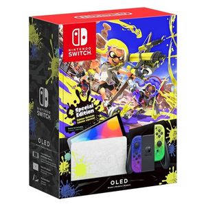  Nintendo Switch Splatoon 3 Edition - Gaming Device - 7-inch OLED screen - 64 GB - Portable & High-Performance - Yellow 