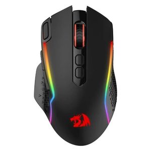  ماوس ألعاب ريدراغون M810-Pro - لاسلكي - 8 أزرار قابلة للبرمجة - إضاءة ار جي بي - اسود 