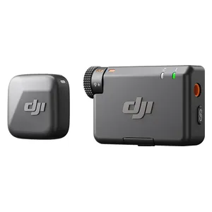 DJI Mic Mini - Ultra-compact and lightweight  - Wireless transmission range up to 400 meters - Black