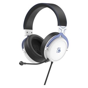  Bloody M590I Wired Over-Ear Gaming Headset - 7.1 Surround Sound - 50mm Drivers - Detachable AI-ENC Microphone 