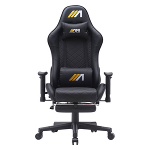  Ari Gaming ARI-CHAIR-ZO10 Gaming Chair - Luxurious and Comfortable Design - Massage and Extendable Footrest - Reclines up to 180° 