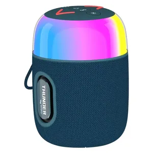  سماعة بلوتوث دبليو اي دبليو يو - Thunder P60 Mini - بطارية بحجم 3000 مللي امبير - بقوة 10 واط - ازرق 