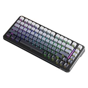 Attack Shark M86 Mechanical Keyboard - Wireless RGB Lighting - Gray