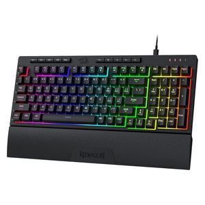  كيبورد ألعاب ريدراجون K515 - بإضاءة ار جي بي - سلكي - اسود 