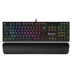  كيبورد للألعاب بلودي B825R ميكانيكي - سلكي - إضاءة ار جي بي قابلة للتعديل - 1.8 متر 