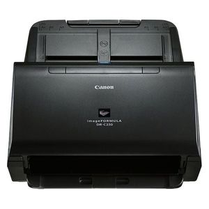  Canon DR-C230 Document Scanner - 60 Sheet Capacity - 30 ppm/60 ipm Scan Speed ​​- 600 dpi Resolution - Black 