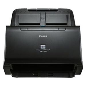  Canon DR-C240 Document Scanner - 60 Sheet Capacity - 600 dpi Optical Resolution - USB Connectivity - Black 