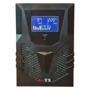  Getx GTXF-3000 - Line Interactive UPS - 3000VA - 1600W - Black 
