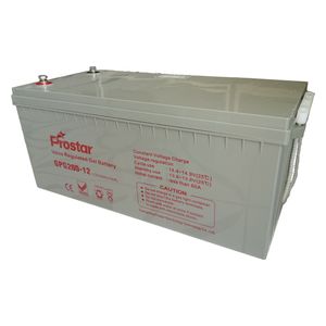  Prostar - UPS Battery - 12V-200Ah GEL - Maintenance-Free - Gray 