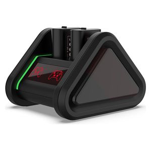  Dobe - Rechargeable Battery Packs and charger Station - For Xbox Controller - Black 